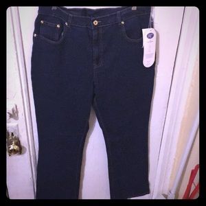 Dark Blue Jeans, size 14 | DG2 by Diane Gilman
